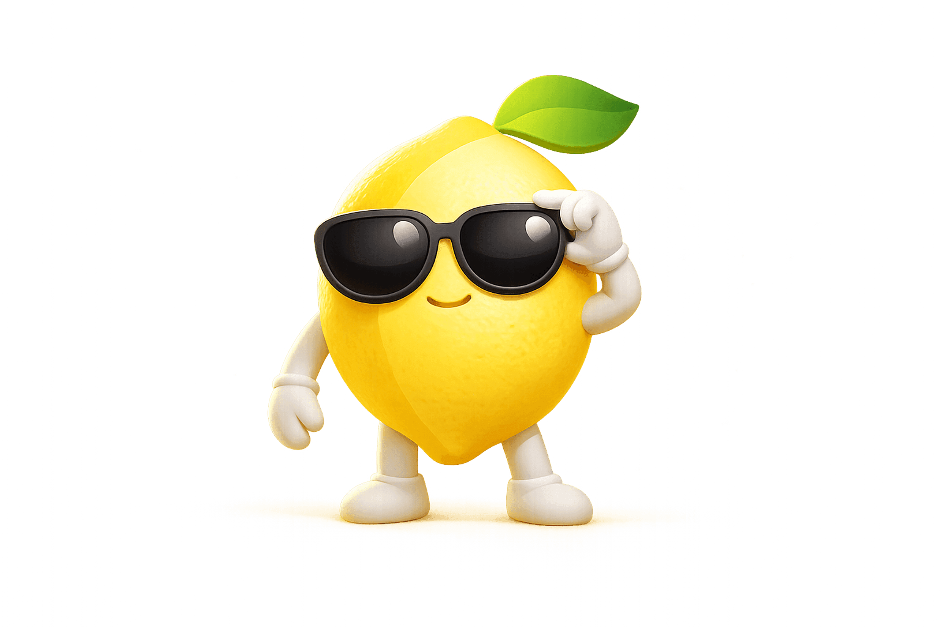 Живчик — лимонный маскот